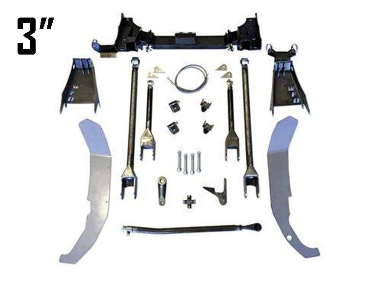WFO GM HD 3" SAS Kit Using Ford Super Duty Axle (Radius Arm)