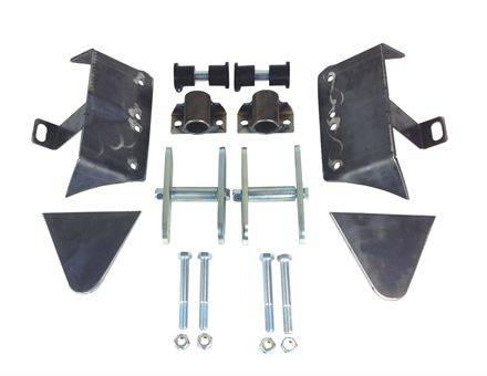 Chevy 88-98, Shackle Hanger Mount, Inside Frame, Rear of Front Axle W/ 5" Shackles