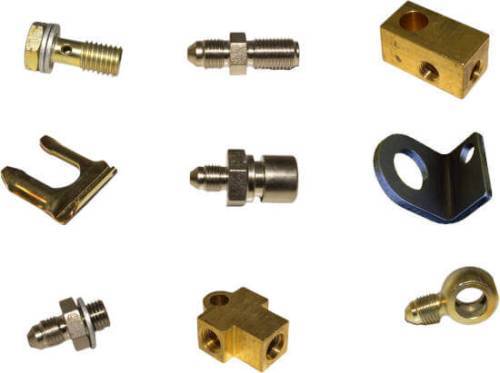 Brakes, Disc Brakes - Brake Line Fittings, Clips, and Brackets