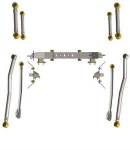 WFO Concepts - 2020+ Jeep JT Gladiator Long Arm Front, Mid Arm Rear Suspension Upgrade Kit