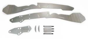 WFO Concepts - Toyota Tacoma 2005-2015 Frame Plates for Use With PSC Steering Box