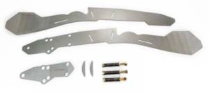WFO Concepts - Toyota Tacoma 2005-2015 Frame Plates for Use With Toyota IFS Steering Box