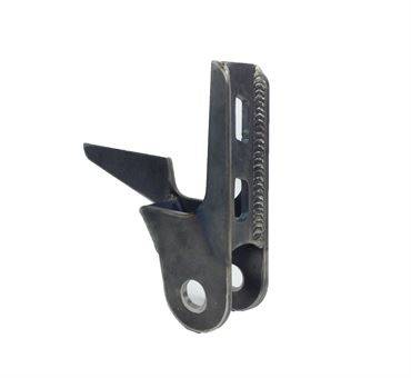 WFO Concepts - Track Bar Bracket - Frame Side - 2.25" Drop, Stock FSD Track Bar for 00-10 Dmax, 1.75" Wide, M20 Bolt Hole