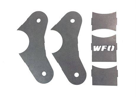 WFO Concepts - WFO Torque Arm Bracket Only Kit, 3.0" Axle Tube