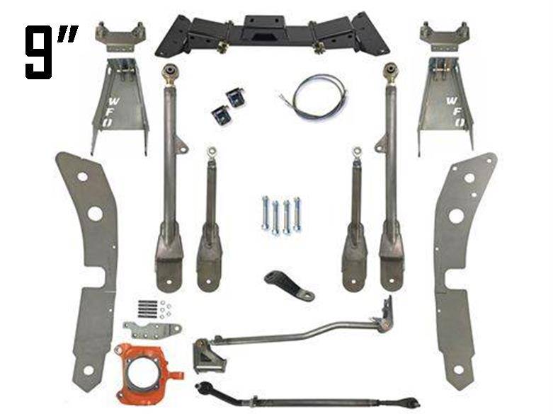 WFO Concepts - 11-19 WFO GM HD 9" SAS Kit using Ford Super Duty Axle (Radius Arm)
