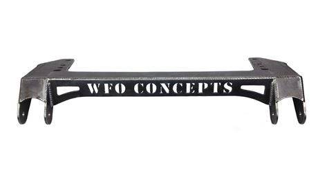WFO Concepts - Front Leaf Spring Hanger, Jeep CJ 76-86, Full Width 31.5"