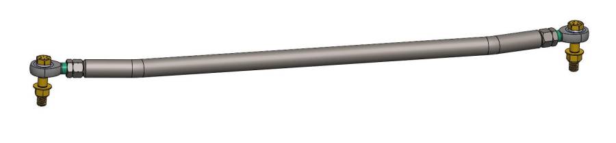 WFO Concepts - 2005+ Ford Super Duty 2” x .25” DOM Tie Rod with 1.25” Heims