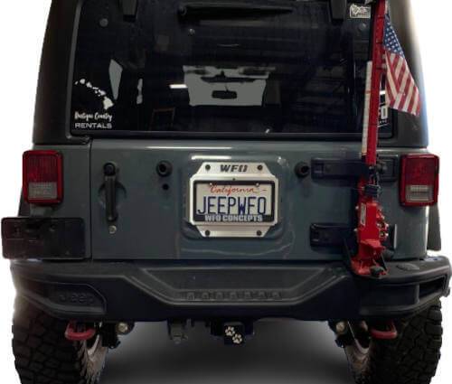 WFO Concepts - Jeep JK License Plate Mount