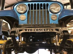 WFO Concepts - Front Leaf Spring Hanger, Jeep CJ 76-86, 27.5" Wide - Image 3