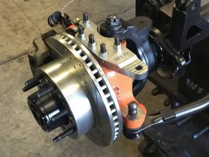 WFO Concepts - '05-'12 Ford Super Duty Axle, Passenger Side HD Steering Arm, 5/8" Through Hole, Arm with Hardware - Image 3