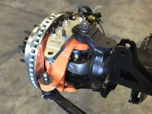 WFO Concepts - '05-'12 Ford Super Duty Axle, Passenger Side HD Steering Arm, 5/8" Through Hole, Arm with Hardware - Image 2