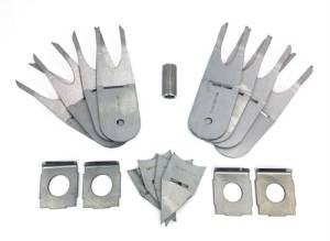 WFO Concepts - 05+ FSD Axle, Clevis End Pieces ONLY, 4 Link Setup, NON WELDED - Image 1