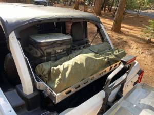 WFO Concepts - 2018+ Jeep JL 4 Door - Aluminum Roll Cage Cargo Basket - Image 4