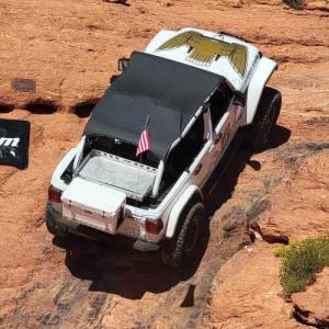 WFO Concepts - 2018+ Jeep JL 4 Door - Aluminum Roll Cage Cargo Basket - Image 6