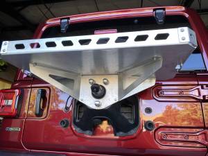 WFO Concepts - 2007-2018 Jeep JK & 2018+ Jeep JL Spare Tire Ice Chest Rack - Image 3